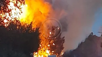 Incendie à Amplepuis - Rhône - 10 juillet 2026 - Feux de forêts et d'espaces naturels