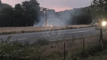 Incendie à Château-l'Évêque - Dordogne - 10 juillet 2026 - Feux de forêts et d'espaces naturels