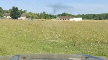 Incendie à Saint-Vincent-en-Bresse - Saône-et-Loire - 11 juillet 2026 - Feux de forêts et d'espaces naturels