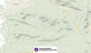 Incendie à Fontainebleau (77) : les pompiers interviennent