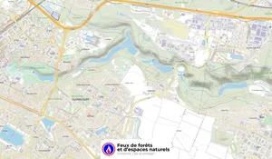 Incendie à Guyancourt (78) : les pompiers interviennent