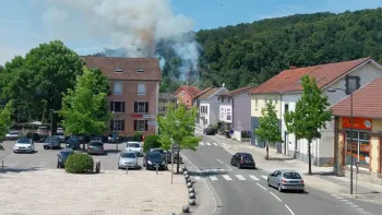 Incendie à Bart - Doubs - 11 juillet 2026 - Feux de forêts et d'espaces naturels