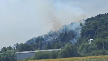 Incendie à Bart - Doubs - 11 juillet 2026 - Feux de forêts et d'espaces naturels