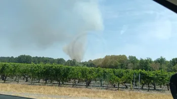 Incendie à Martillac - Gironde - 11 juillet 2026 - Feux de forêts et d'espaces naturels
