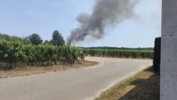 Incendie à Martillac - Gironde - 11 juillet 2026 - Feux de forêts et d'espaces naturels