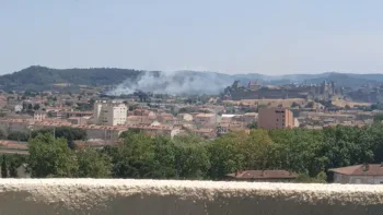 Incendie à Carcassonne - Aude - 11 juillet 2026 - Feux de forêts et d'espaces naturels