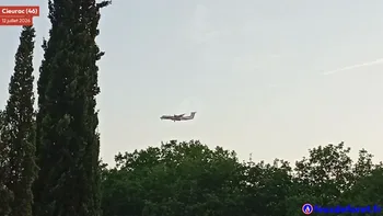 Incendie à Cieurac - Lot - 11 juillet 2026 - Feux de forêts et d'espaces naturels