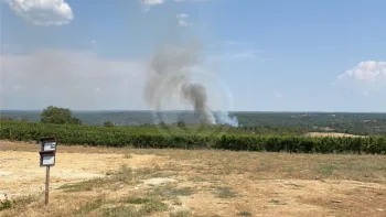 Incendie à Cieurac - Lot - 11 juillet 2026 - Feux de forêts et d'espaces naturels