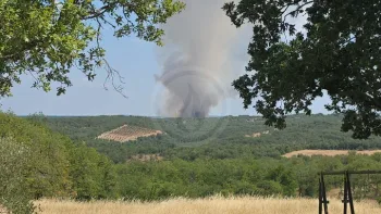 Incendie à Cieurac - Lot - 11 juillet 2026 - Feux de forêts et d'espaces naturels