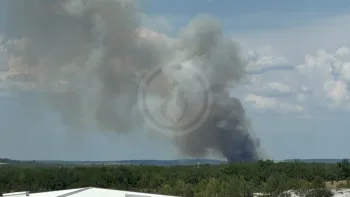Incendie à Cieurac - Lot - 11 juillet 2026 - Feux de forêts et d'espaces naturels