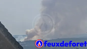 Incendie à Cieurac - Lot - 11 juillet 2026 - Feux de forêts et d'espaces naturels