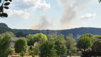 Incendie à Cieurac - Lot - 11 juillet 2026 - Feux de forêts et d'espaces naturels