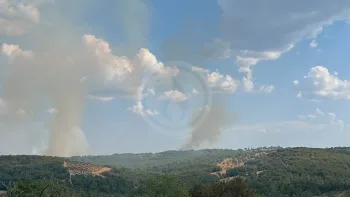 Incendie à Cieurac - Lot - 11 juillet 2026 - Feux de forêts et d'espaces naturels