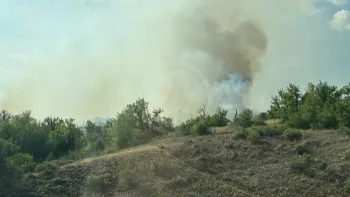 Incendie à Cieurac - Lot - 11 juillet 2026 - Feux de forêts et d'espaces naturels