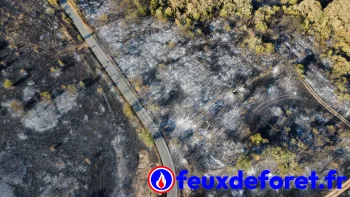 Incendie à Cieurac - Lot - 11 juillet 2026 - Feux de forêts et d'espaces naturels