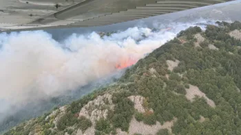 Incendie à Aizac - Ardèche - 11 juillet 2026 - Feux de forêts et d'espaces naturels