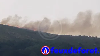Incendie à Aizac - Ardèche - 11 juillet 2026 - Feux de forêts et d'espaces naturels