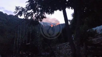 Incendie à Aizac - Ardèche - 11 juillet 2026 - Feux de forêts et d'espaces naturels