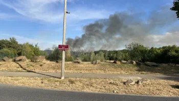 Incendie à Vert-Saint-Denis - Seine-et-Marne - 11 juillet 2026 - Feux de forêts et d'espaces naturels