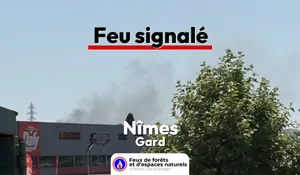 Incendie à Nîmes (30) : le feu est éteint