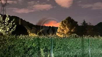 Incendie à Simiane-Collongue - Bouches-du-Rhône - 11 juillet 2026 - Feux de forêts et d'espaces naturels