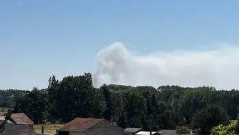 Incendie à Saint-Cyr-en-Val - Loiret - 12 juillet 2026 - Feux de forêts et d'espaces naturels