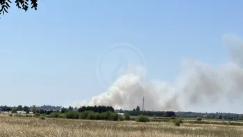 Incendie à Saint-Cyr-en-Val - Loiret - 12 juillet 2026 - Feux de forêts et d'espaces naturels
