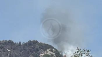 Incendie à Vallées-d'Antraigues-Asperjoc - Ardèche - 12 juillet 2026 - Feux de forêts et d'espaces naturels