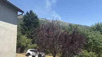 Incendie à Vallées-d'Antraigues-Asperjoc - Ardèche - 12 juillet 2026 - Feux de forêts et d'espaces naturels