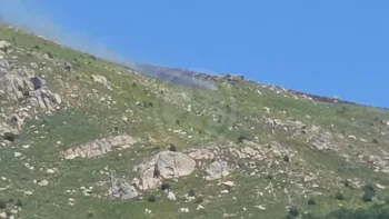 Incendie à Vallées-d'Antraigues-Asperjoc - Ardèche - 12 juillet 2026 - Feux de forêts et d'espaces naturels