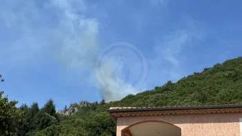 Incendie à Vallées-d'Antraigues-Asperjoc - Ardèche - 12 juillet 2026 - Feux de forêts et d'espaces naturels