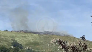 Incendie à Vallées-d'Antraigues-Asperjoc - Ardèche - 12 juillet 2026 - Feux de forêts et d'espaces naturels