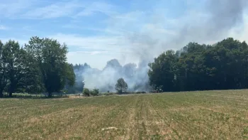 Incendie à Roussines - Charente - 12 juillet 2026 - Feux de forêts et d'espaces naturels