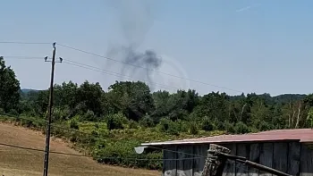 Incendie à Roussines - Charente - 12 juillet 2026 - Feux de forêts et d'espaces naturels