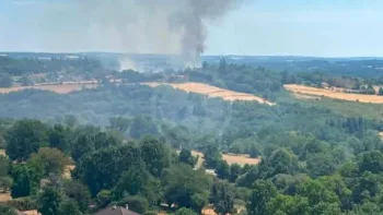 Incendie à Saint-Victurnien - Haute-Vienne - 12 juillet 2026 - Feux de forêts et d'espaces naturels