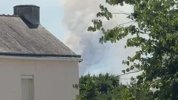 Incendie à La Chevallerais - Loire-Atlantique - 12 juillet 2026 - Feux de forêts et d'espaces naturels