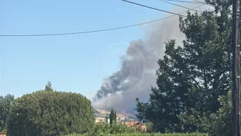 Incendie à Farnay - Loire - 12 juillet 2026 - Feux de forêts et d'espaces naturels