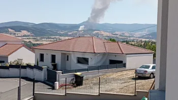 Incendie à Farnay - Loire - 12 juillet 2026 - Feux de forêts et d'espaces naturels