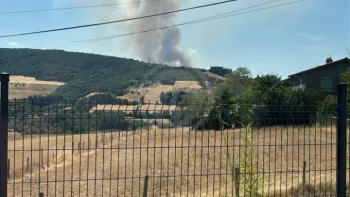 Incendie à Farnay - Loire - 12 juillet 2026 - Feux de forêts et d'espaces naturels