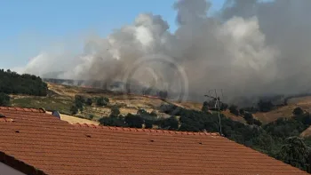 Incendie à Farnay - Loire - 12 juillet 2026 - Feux de forêts et d'espaces naturels