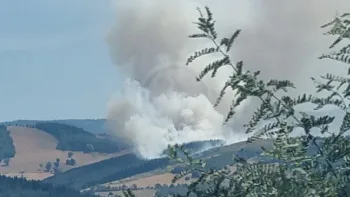Incendie à Farnay - Loire - 12 juillet 2026 - Feux de forêts et d'espaces naturels