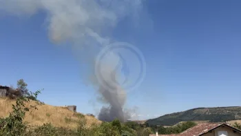 Incendie à Farnay - Loire - 12 juillet 2026 - Feux de forêts et d'espaces naturels
