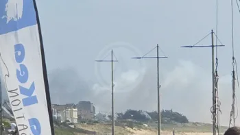 Incendie à Port-Bail-sur-Mer - Manche - 12 juillet 2026 - Feux de forêts et d'espaces naturels