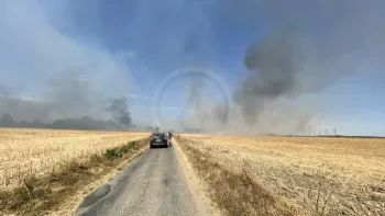 Incendie à Les Écrennes - Seine-et-Marne - 12 juillet 2026 - Feux de forêts et d'espaces naturels