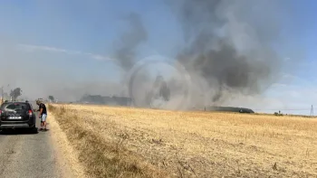 Incendie à Les Écrennes - Seine-et-Marne - 12 juillet 2026 - Feux de forêts et d'espaces naturels