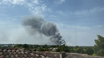 Incendie à Réaup-Lisse - Lot-et-Garonne - 12 juillet 2026 - Feux de forêts et d'espaces naturels