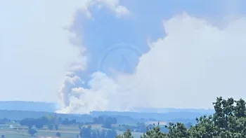 Incendie à Réaup-Lisse - Lot-et-Garonne - 12 juillet 2026 - Feux de forêts et d'espaces naturels
