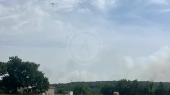Incendie à Réaup-Lisse - Lot-et-Garonne - 12 juillet 2026 - Feux de forêts et d'espaces naturels