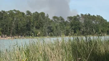 Incendie à Siorac-de-Ribérac - Dordogne - 12 juillet 2026 - Feux de forêts et d'espaces naturels