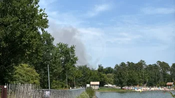 Incendie à Siorac-de-Ribérac - Dordogne - 12 juillet 2026 - Feux de forêts et d'espaces naturels